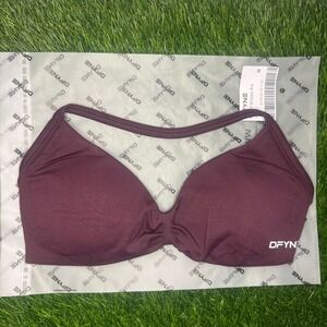 Dfyne impact strappy bra expresso medium